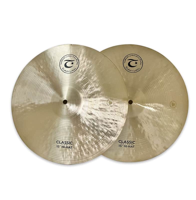 Turkish Cymbals Classic Series 15" Hi-Hats (pair)