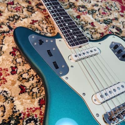 2025 Fender Japan Traditional II 60s Jaguar FSR, Sherwood Green Metallic SGM '65 Spec w/ USA Pure Vintage Pickups Bound Neck, MIJ JD25 - Limited Edition 🔥 image 11