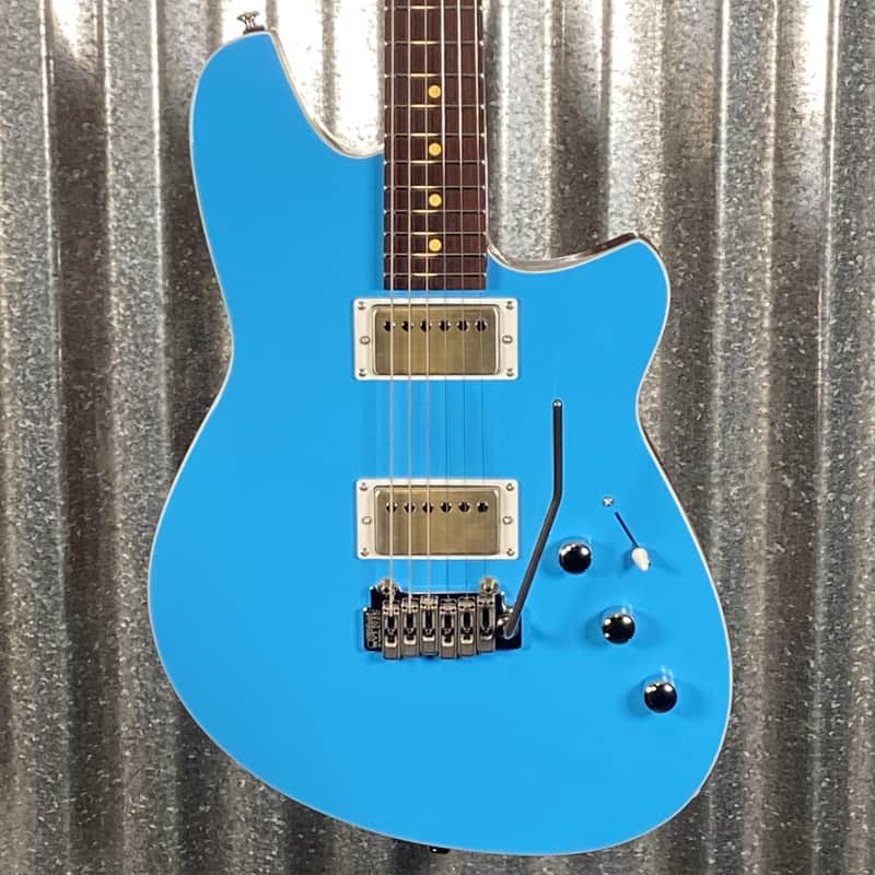 Reverend Kingbolt HH Ohana Blue Guitar #70103 Blem image 1
