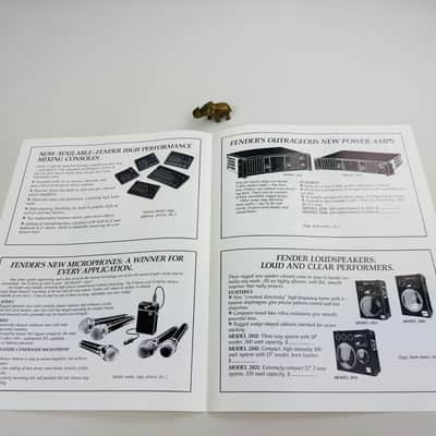 Fender Pro Sound Dealer Pack (8-Piece Set) 1983 image 8