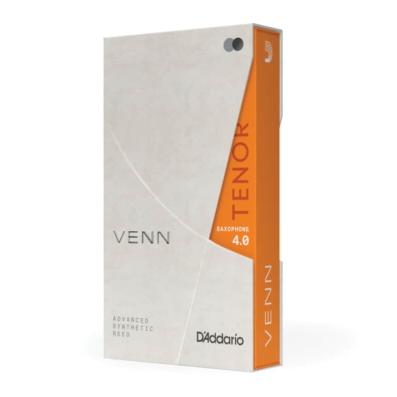 D'Addario VENN Tenor Saxophone Reed, G2, Strength 4.0, 1-Pack image 1