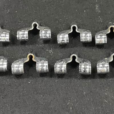 PREMIER BASS DRUM CLAWS 1970'S - CHROME LOT OF 16 image 3