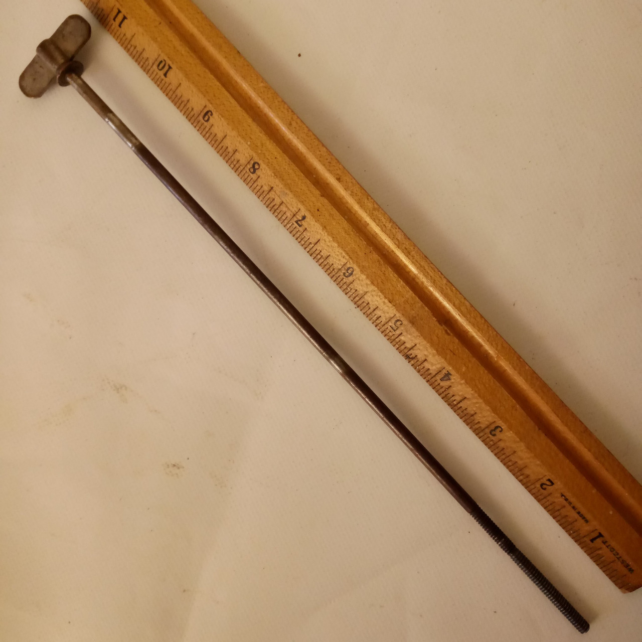 Leedy 10.75"Single-Tension Bass Thumb Rod+Collar Walberg&Auge10-24Snare/Tom Drum — main photograph