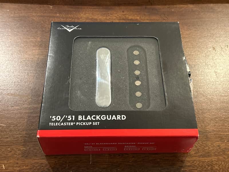 Fender Custom Shop ‘50-‘51 Blackguard Telecaster Pickup Set image 1