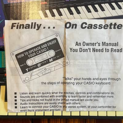 Casio SA-9 Black ORIGINAL BOX AND PAPERWORK image 19