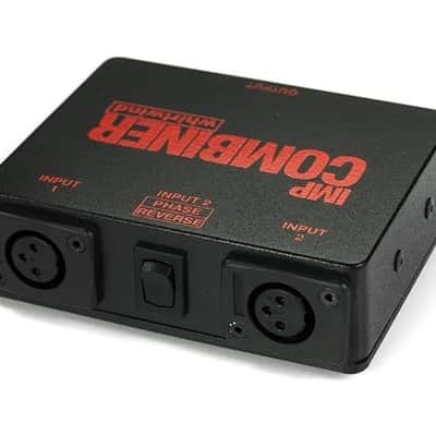 Whirlwind IMP IMCOML 2-In-1 Out Mic Line Combiner with Phase Reverse (USED) image 2
