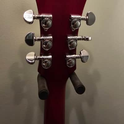 2005 Epiphone Dot - Cherry Red - Grover Tuners image 3