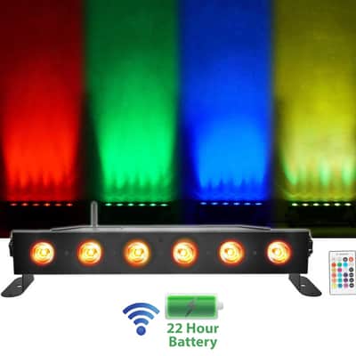 3 Rockville BEST PAR+BEST STRIP+ROCKWEDGE Wireless DMX Battery Lights+Controller image 14