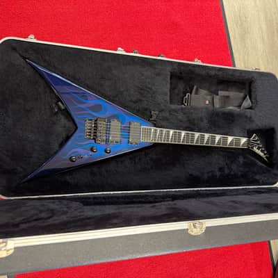 Jackson USA `95 Blue Ghost Flames KV2 (***Secondhand***) image 13