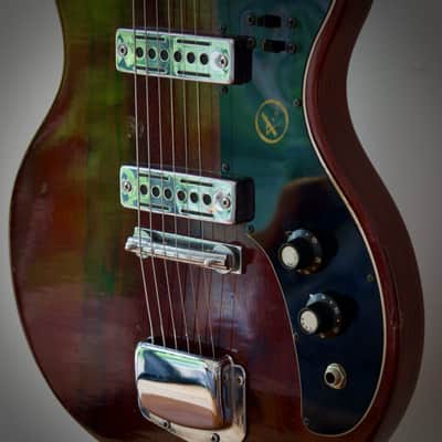 Kay K-2 1969 - Transparent Burgundy image 7