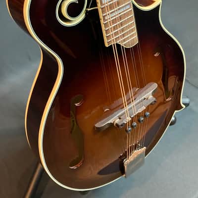 Kentucky KM-805 Artist Series F-Style Mandolin Amber Burst Finish w/ Case image 5