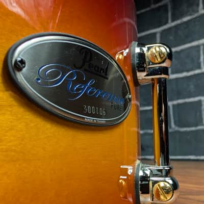 Pearl Reference Pure 6.5x14 Snare Drum – Honeyburst • Premium Hybrid Shell • Studio‑Grade Sensitivity • Explosive Projection • PURESOUND Equalizer Upgrade • Mint Condition image 6