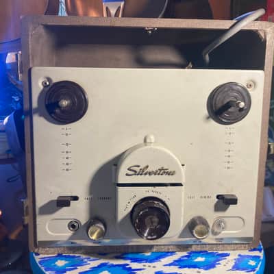 Silvertone Vintage Tube Reel To Reel Player / Recorder 1956-1964 - Tan image 6