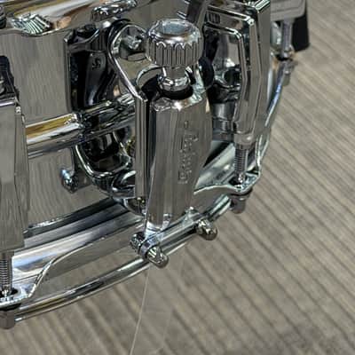 LUDWIG LM400-B 14X5 SUPRAPHONIC SNARE DRUM B STOCK 02 image 4