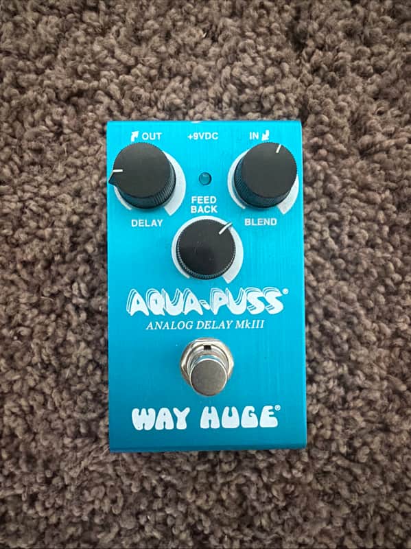 Way Huge WM71 Smalls Aqua-Puss Analog Delay MkIII 2018 - Present - Blue