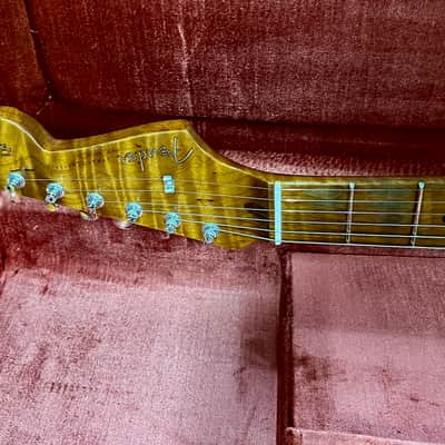 Fender Stratocaster, Limited Edition, Journeyman Relic, Closet Classic Hardware, Roasted 3A Flame Maple Neck, 1958 - Chocolate 3-Colour Sunburst image 9