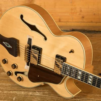 Ibanez LGB30 George Benson Hollow Body - Ebony - Natural image 5