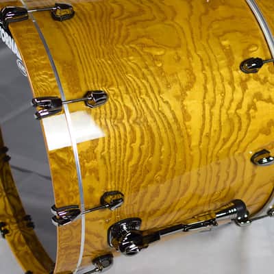 Mapex Bassdrum Saturn IV EX 22x18 Natur Ash Burl image 4