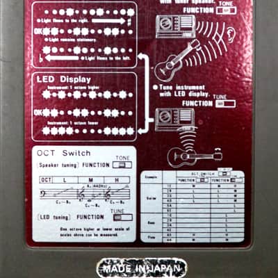 Boss TU-120 Guitar Tuner - Vintage 1980s image 3