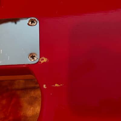 1959 Stratocaster Dakota Red Museum Quality Guitar All Original image 11