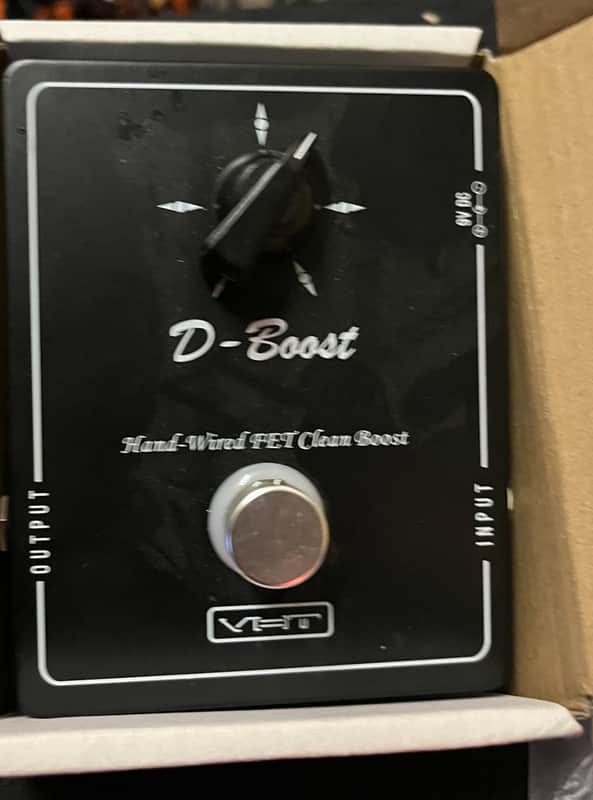 VHT AV-HW-DB2 D-Boost FET Boost Pedal 2010s - Black image 1