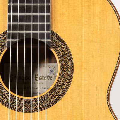 Guitarras Esteve Classical 12 - 640mm - All Solid Wood - Cedar Top, Granadillo B&S - Handmade in Spain image 8