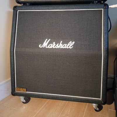 Marshall JCM 900 4100 100W dual reverb et Cabinet 1960A 4x12 Noir et vendu ensemble image 3