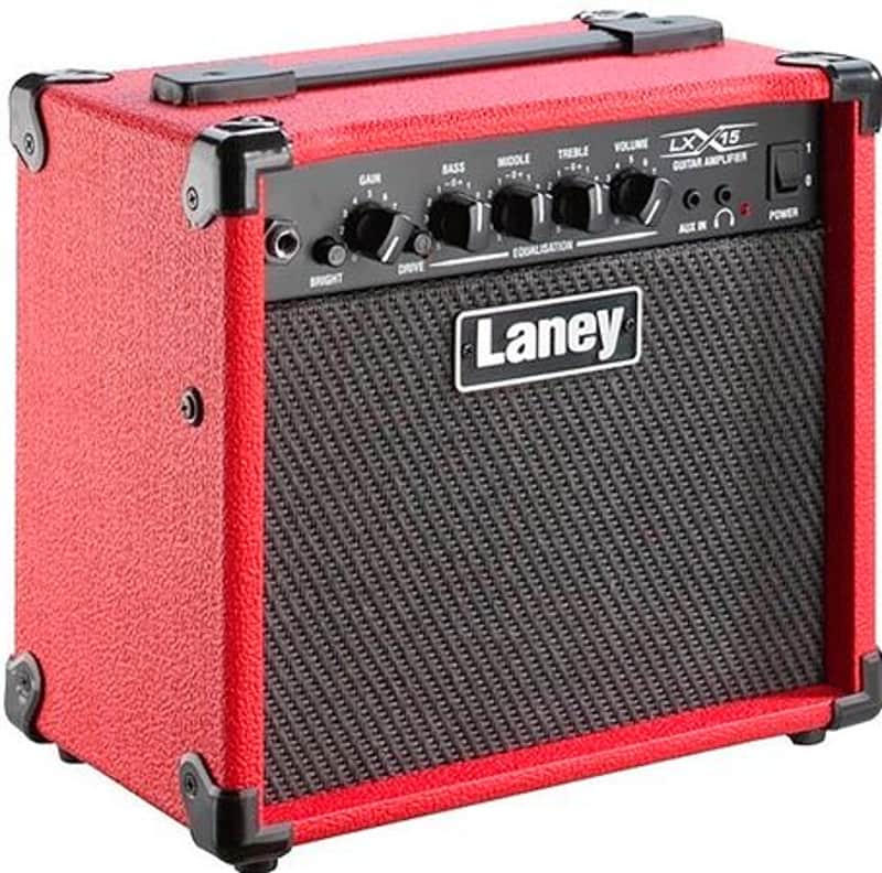 Laney LX Bass Combo Amp 2x5" 15 Watts Red image 1