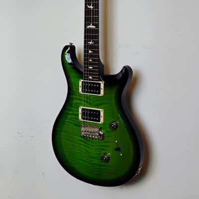 Openbox/nos PRS S2 Custom 24 - Pattern Thin Neck - 2024 - Eriza Verde Smokeburst - High Gloss Nitro - USA - PRS Gig Bag image 2