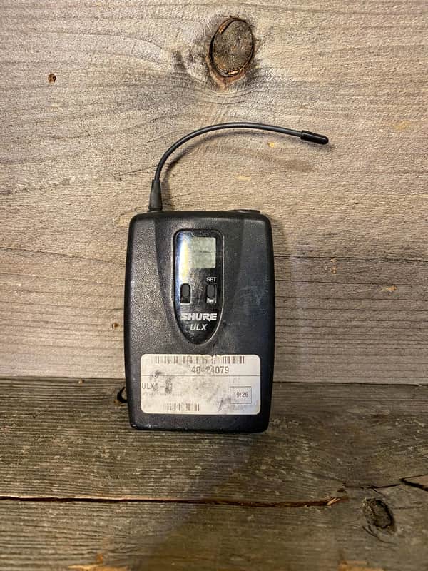 Shure ULX1-J1 Wireless Transmitter Owned by Switchfoot image 1