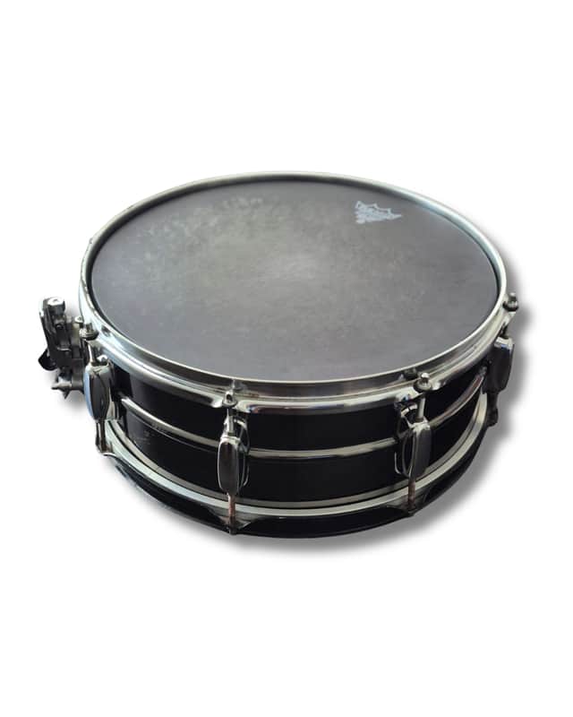 Immagine Tama RS-106 Rockstar 6.5x14" Steel Snare Drum with 8 Sure-Tune Lugs, SS Upright Strainer 1988 - 1994 - Chrome - 1