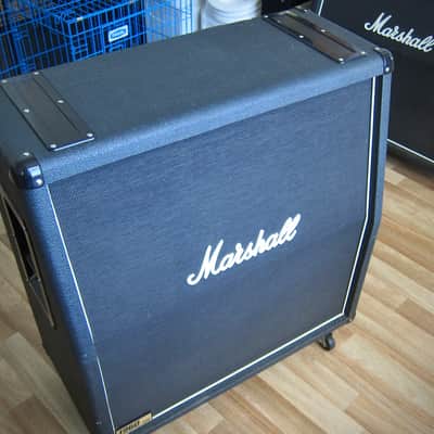 MARSHALL 1960A 4X12 Guitar Speaker Cabinet Clean Circa-2002-Black image 7