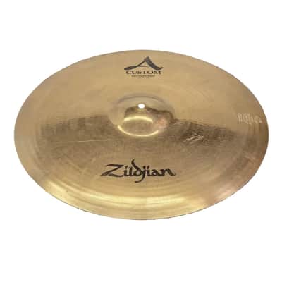 Used Zildjian A Custom Medium Ride Cymbal 20" - Good image 1