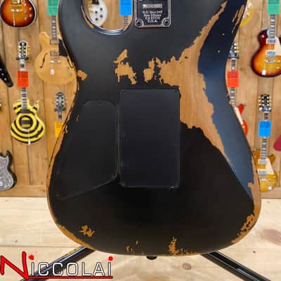 CHARVEL Pro-Mod Relic San Dimas Style 1 HH FR PF, Pau Ferro Fingerboard, Weathered Black image 17