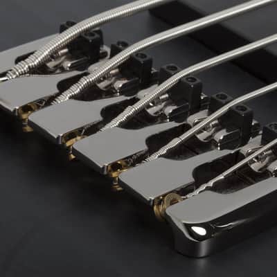 Schecter Stiletto Studio-5 bass in See-Thru Black Satin image 10