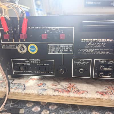Marantz 2235 Stereo Receiver- Silver image 6