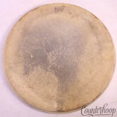 *Ludwig Whitecalf Snare/Tom 14" Calf Skin Drum Head Batter/Resonant Vintage 30s* image 1