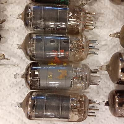 BUMBLEBEE CAPACITORS USED TUBES RCA, GE, PHILLIPS, SYLVANIA 1950s image 6