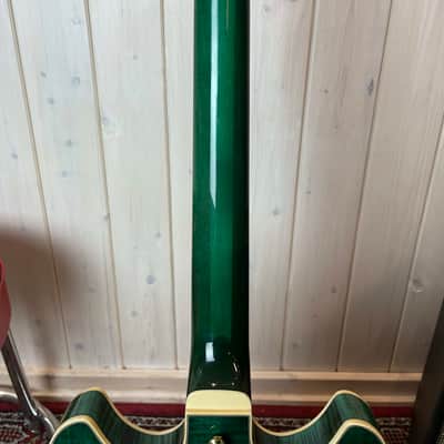 Ibanez AS93FM-TMG 2025 - Transparent Moss Green image 7