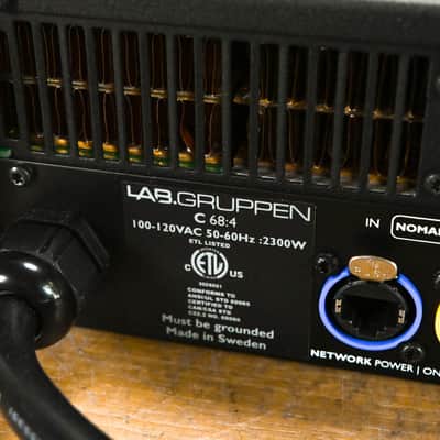 Lab Gruppen C 68:4 6800W Four-Channel Power Amplifier CG0120A image 10