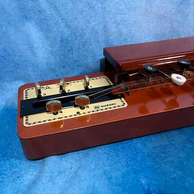 Suzuki Electric Taishogoto Taisho Goto Nagoya Japanese Harp Original Box and Accessories image 5