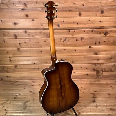 Taylor 214ce-K DLX Special Edition Acoustic Guitar DEMO - Honeyburst image 5