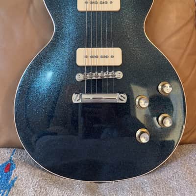 Special Ordered! M2M 2018 Gibson Custom Shop Les Paul Standard - Brilliant Brunswick Blue Sparkle - 60s Neck - P90s image 1