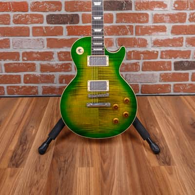 Gibson Custom Shop Les Paul Standard Class 5 Flame Maple Top Iguana Burst 2009 w/OHSC image 4