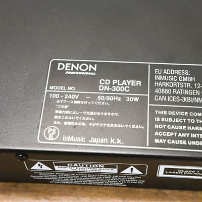 Denon DN-300C Professional CD Player CG014QS image 9