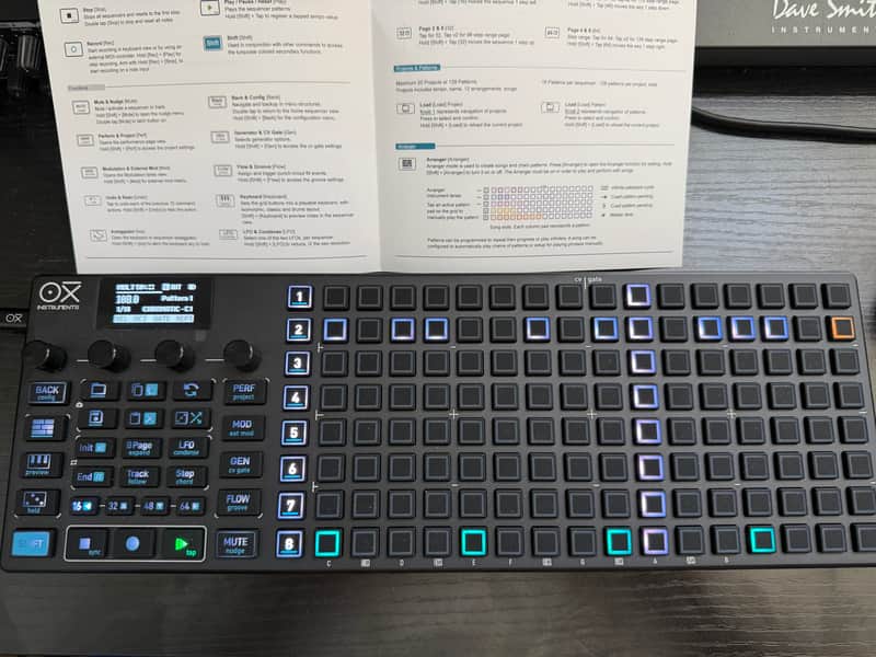 Oxi Instruments One MKII MIDI / CV Sequencer 2025 - Present - Black image 1