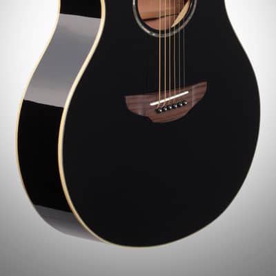 Yamaha APX-600 Acoustic-Electric Guitar, Black image 2