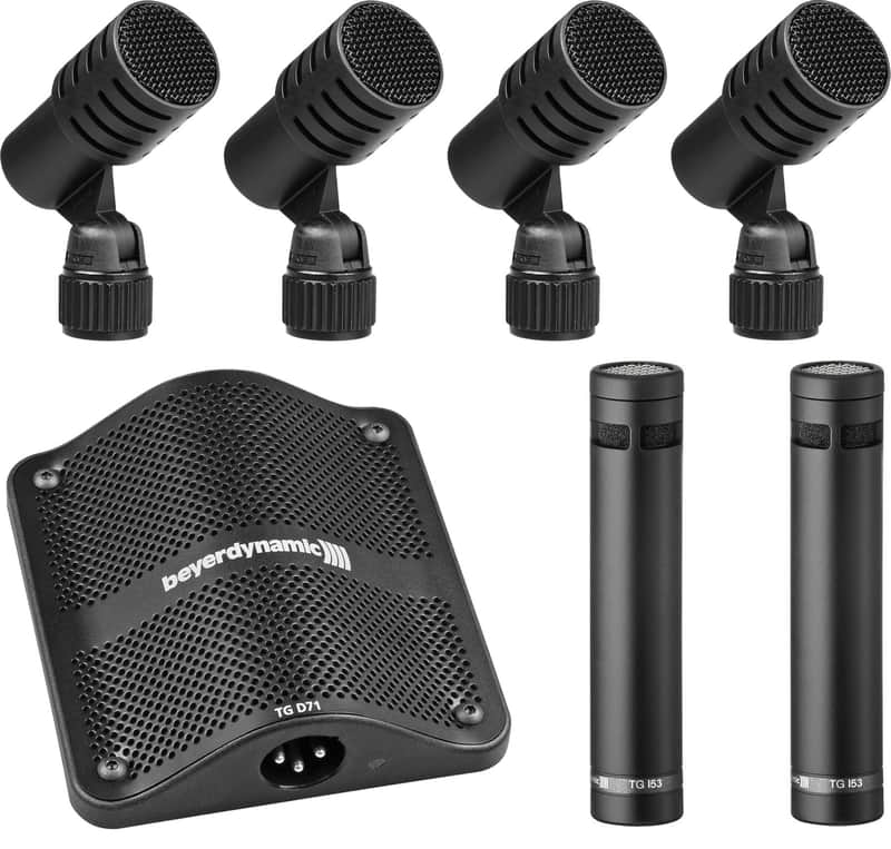 Beyerdynamic TG Drum Set Pro 7pc Microphone Set image 1