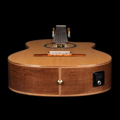 Ortega RCE158SN Performer Series Solid Spruce Top Mahogany Neck Cutaway Nylon 6-String Classical Acoustic-Electric Guitar w/Gig Bag image 10