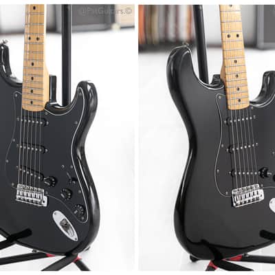 1978 Fender Stratocaster Maple Fretboard in Black image 11